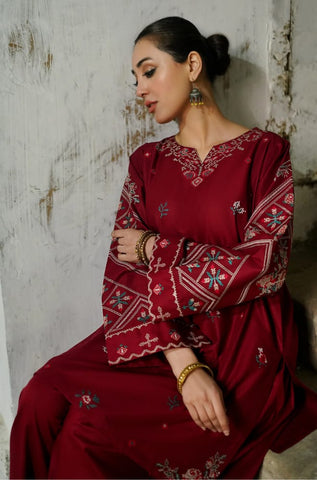 2-Pc Premium Festive Unstitched Suit