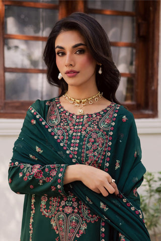 Premium Festive Unstitched Suit 3-Pc