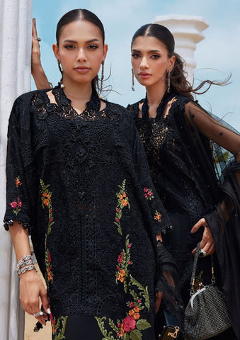 3-Pc Embroidery Unstitched Suit