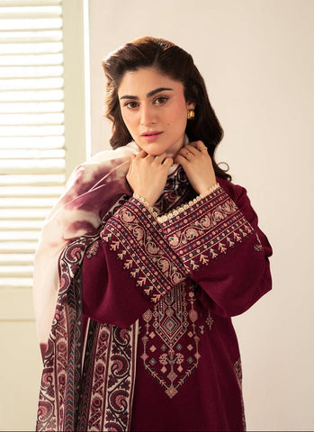 3-Piece Fancy Unstitched Suit