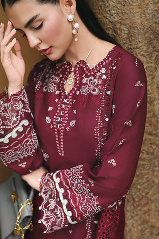 Embroidery Unstitched Lawn 3-pc Suit C-972