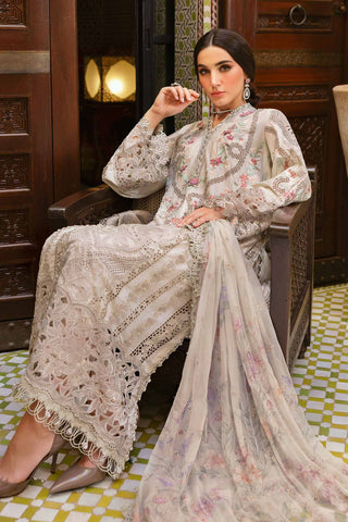 3-Pc Unstitched Embroidery Suit