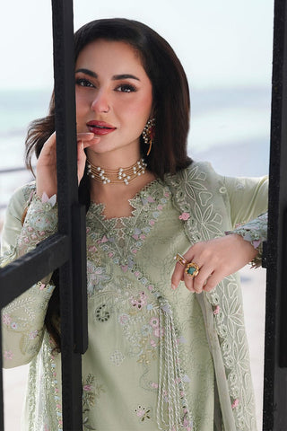 Premium Embroidered Unstitched 3-Pc Suit