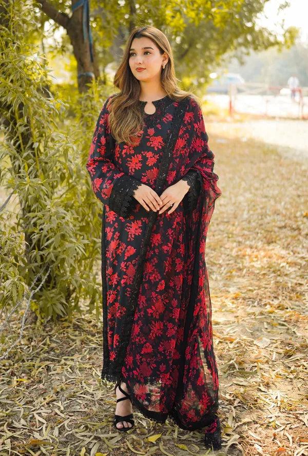 3-Piece Printed Lawn Suit