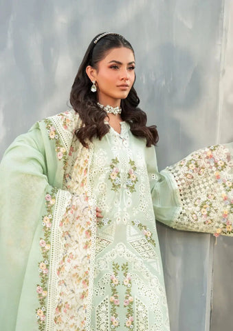 Premium Embroidered Unstitched Suit 3-Pc