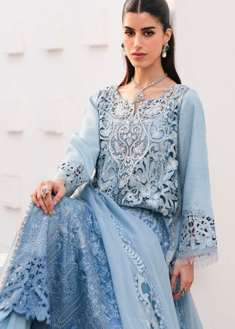 Embroidered Unstitched 3-Pc Suit