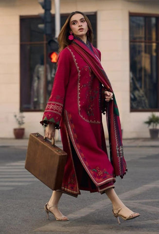 3-Pc Festive Unstitched Suit
