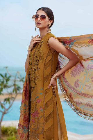 3-Piece Embroidered Unstitched Suit