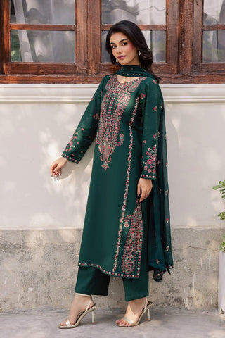 Premium Festive Unstitched Suit 3-Pc