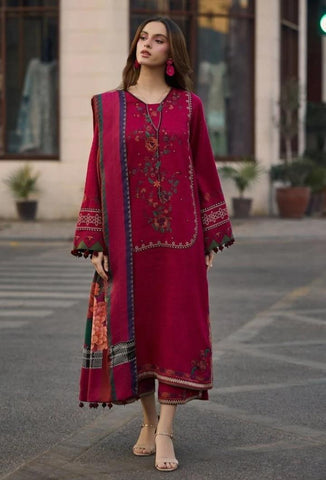 3-Pc Festive Unstitched Suit