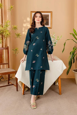 2-Pc Festive Unstitched Suit