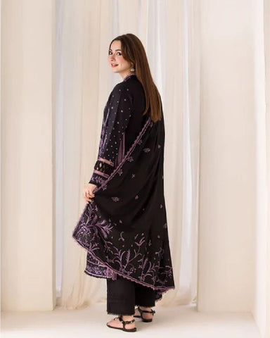 3-Piece Fancy Lawn Suit