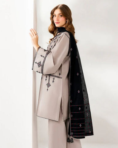 3-Piece Fancy Lawn Suit