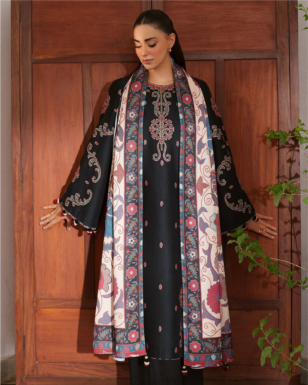 3-Piece Fancy Lawn Suit